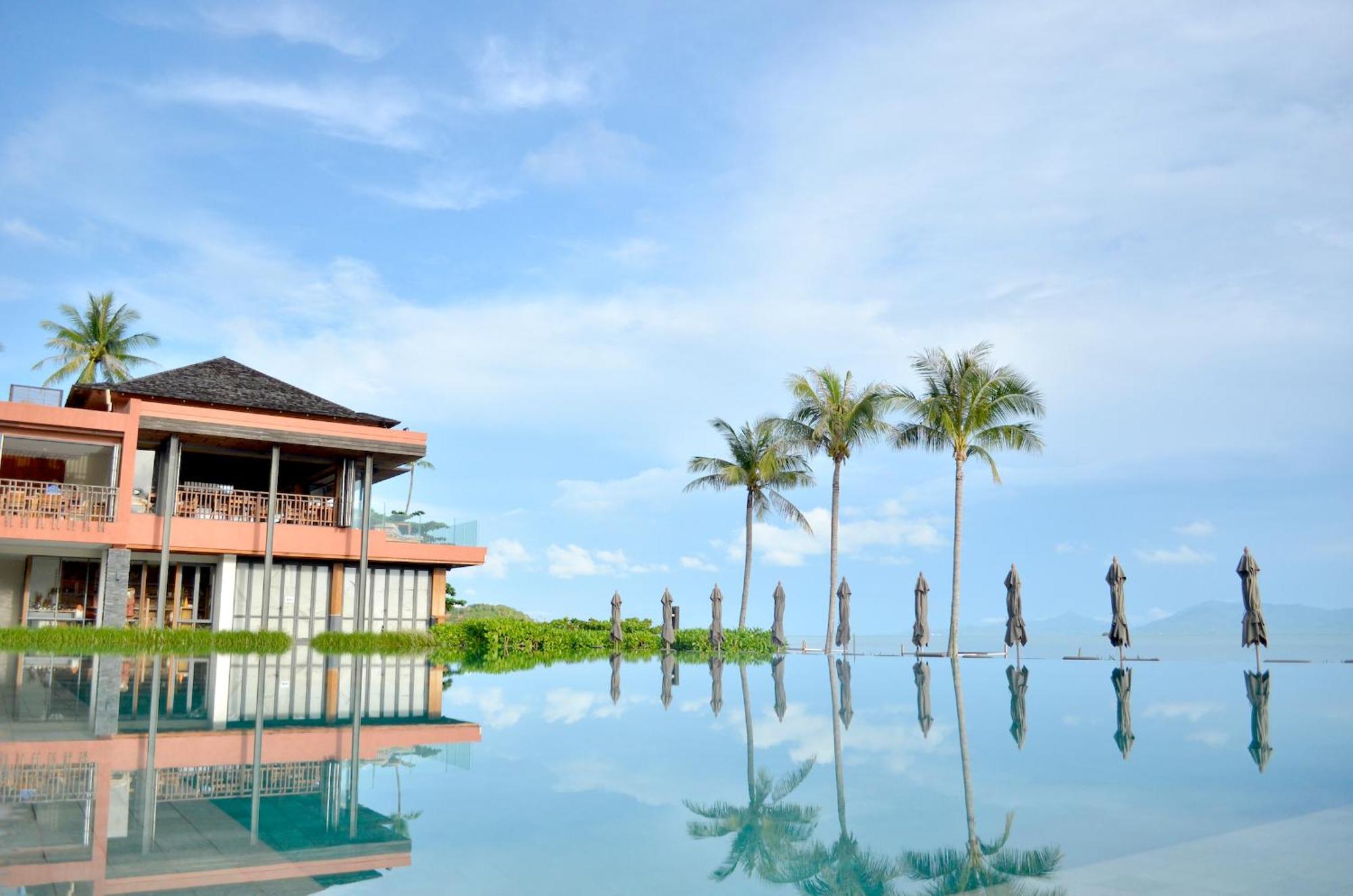 Hansar Samui Resort & Spa - Sha Extra Plus Bophut Exteriér fotografie The resort's infinity pool